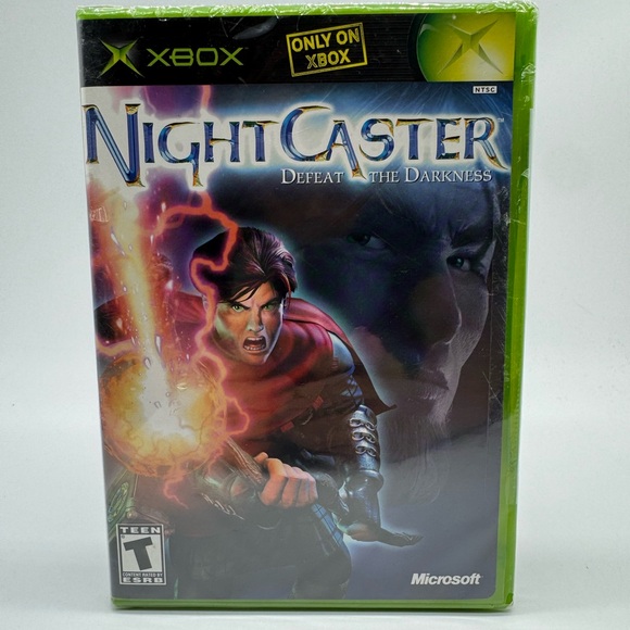 NightCaster: Defeat the Darkness (Microsoft Xbox, 2002) Brand New Sealed - Picture 1 of 3